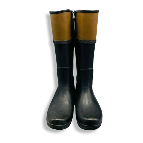 Sperry Nellie Kate Rain Boots Women Black 8 Winter Rubber Outdoor Waterproof - Picture 3 of 10